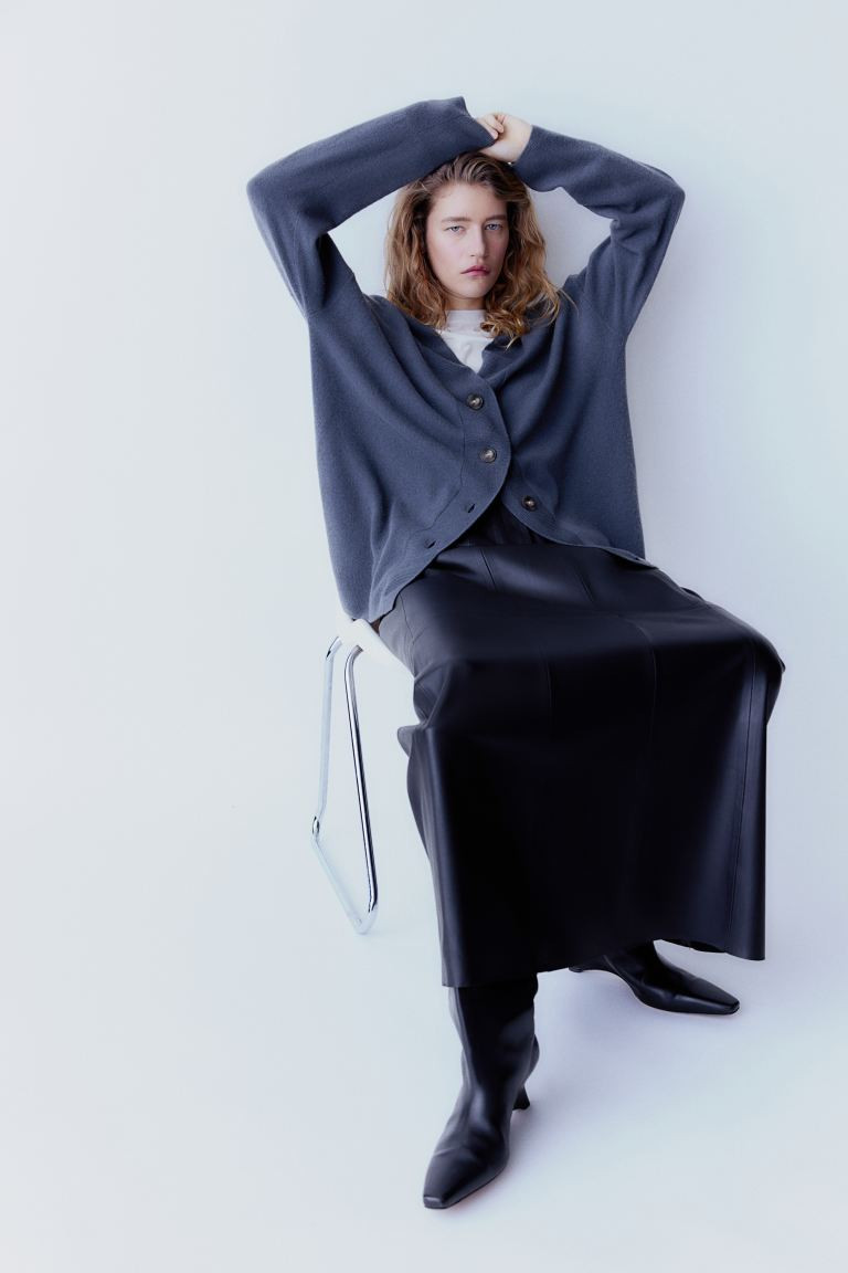 Fine-knit Cashmere Cardigan | H&M (US + CA)