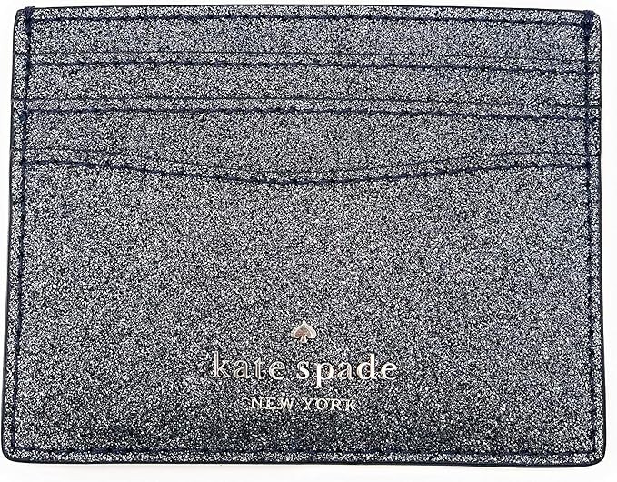 Kate Spade New York Lola Glitter Boxed Small Slim Card Holder | Amazon (US)