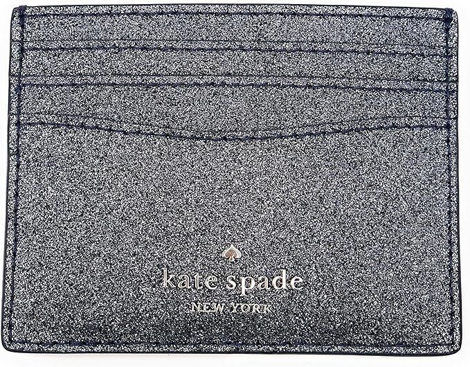 Kate Spade New York Lola Glitter Boxed Small Slim Card Holder | Amazon (US)