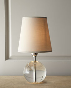 "Crystal Orb" Mini Lamp | Horchow