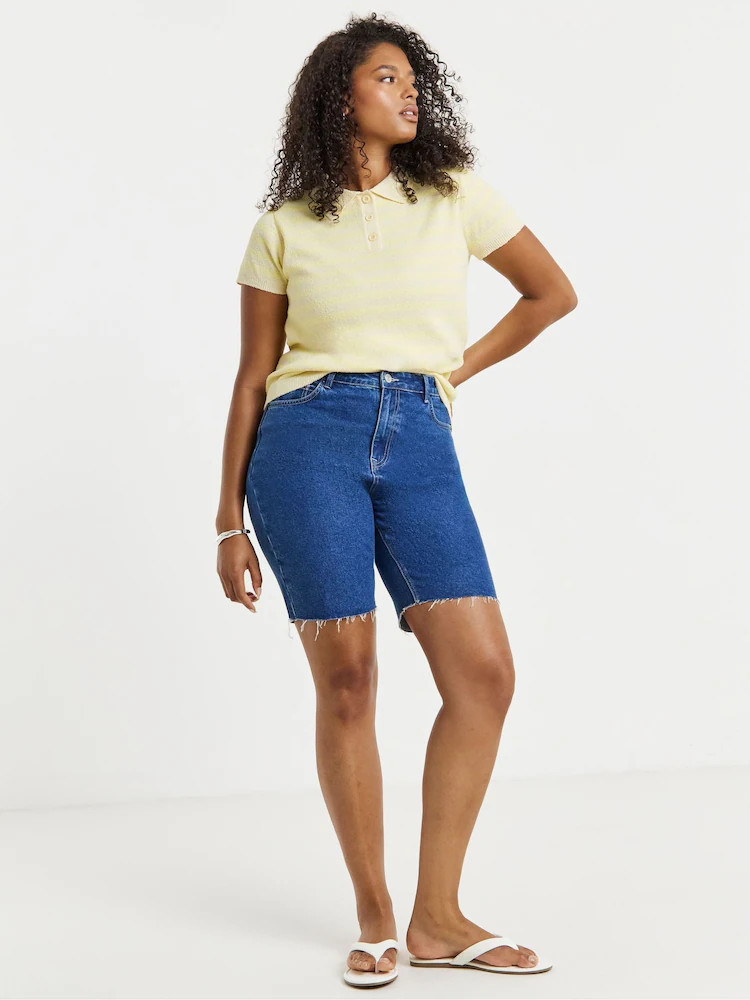 Simply Be Stripe Polo Shirt | Next EU