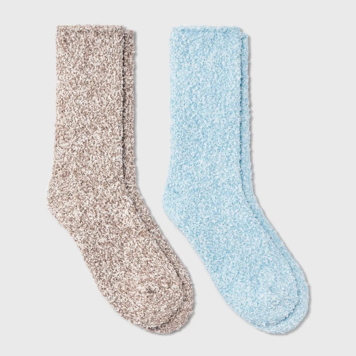Women's Marled 2pk Cozy Crew Socks - Auden™ 4-10 | Target