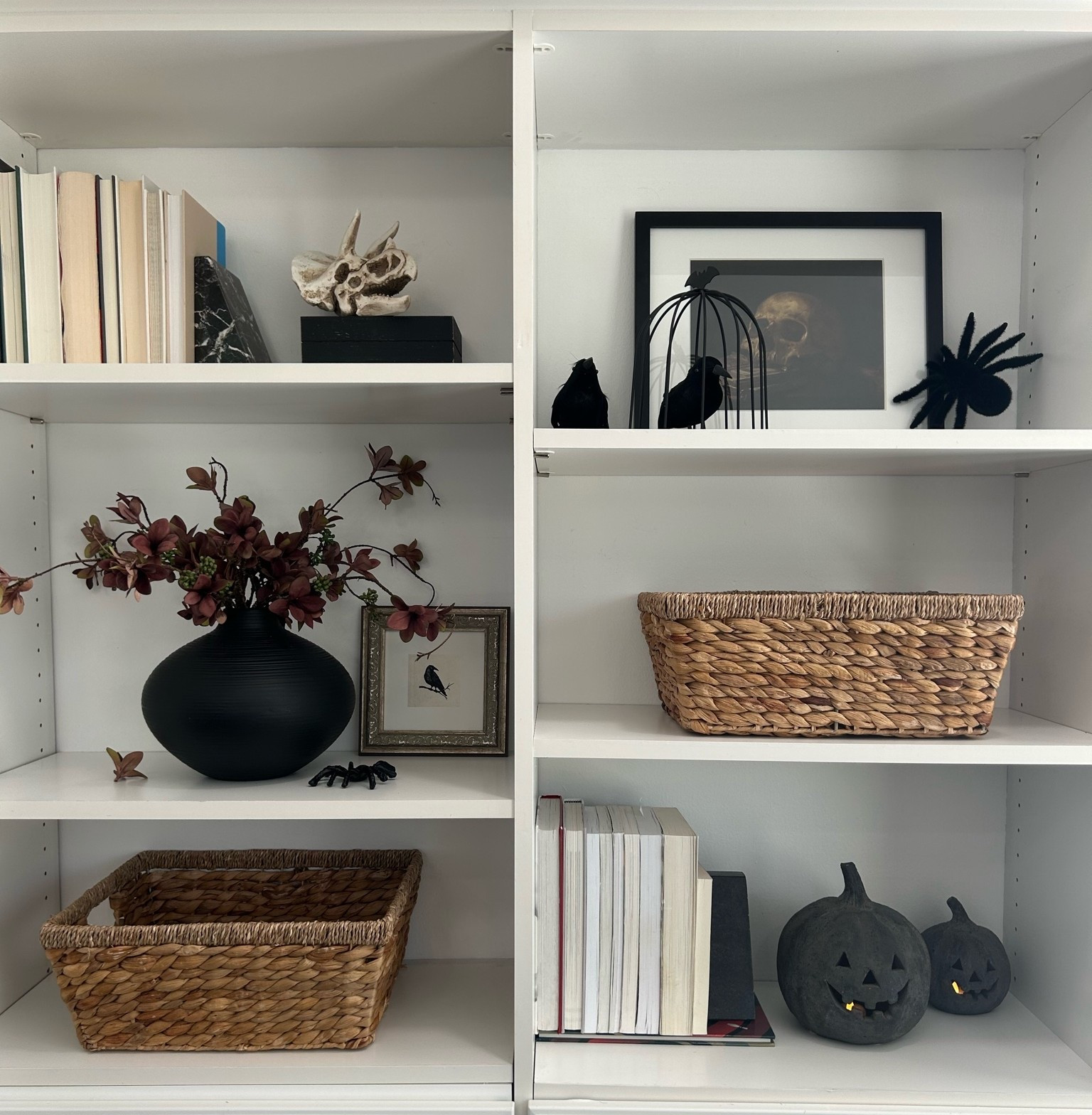 Office Halloween Bookcase right side

#LTKHome #LTKSeasonal