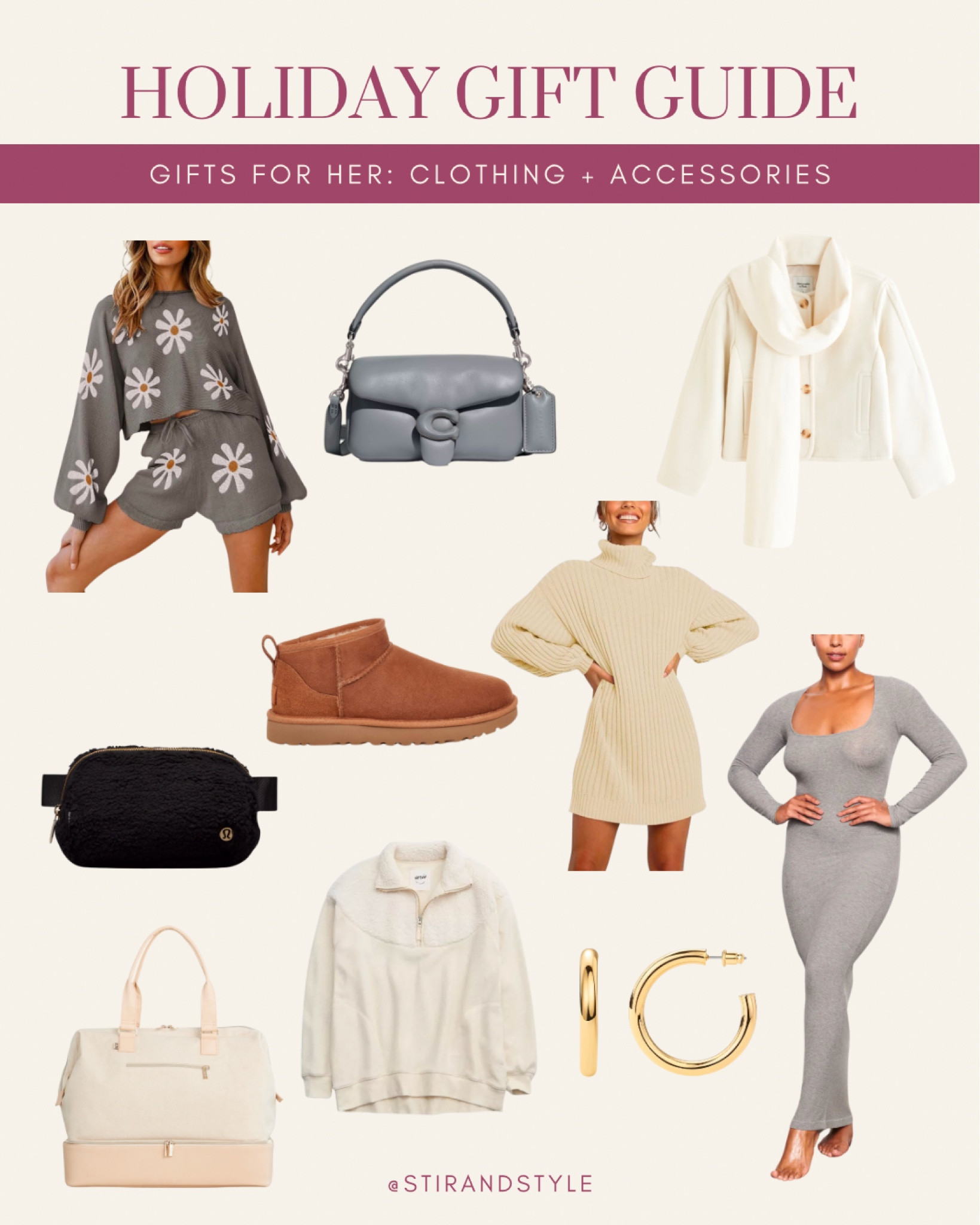 ✨ Holiday Gift Guide - Gifts for Her: Clothing and Accessories ✨

#LTKGiftGuide #LTKSeasonal #LTKHoliday