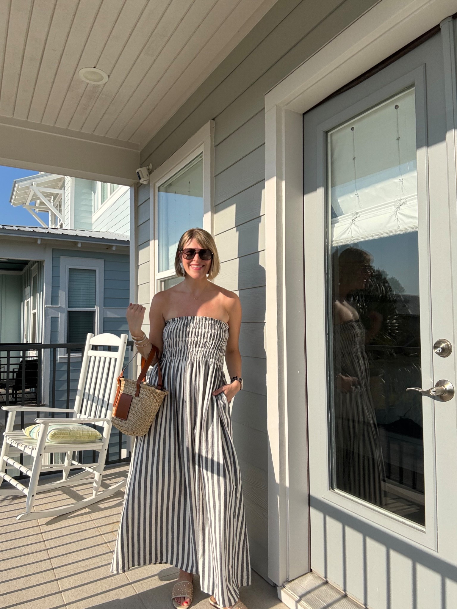 This stripe maxi dress is perfect for a beachy/casual dinner! 
Wearing small 



#LTKSaleAlert #LTKSeasonal #LTKStyleTip