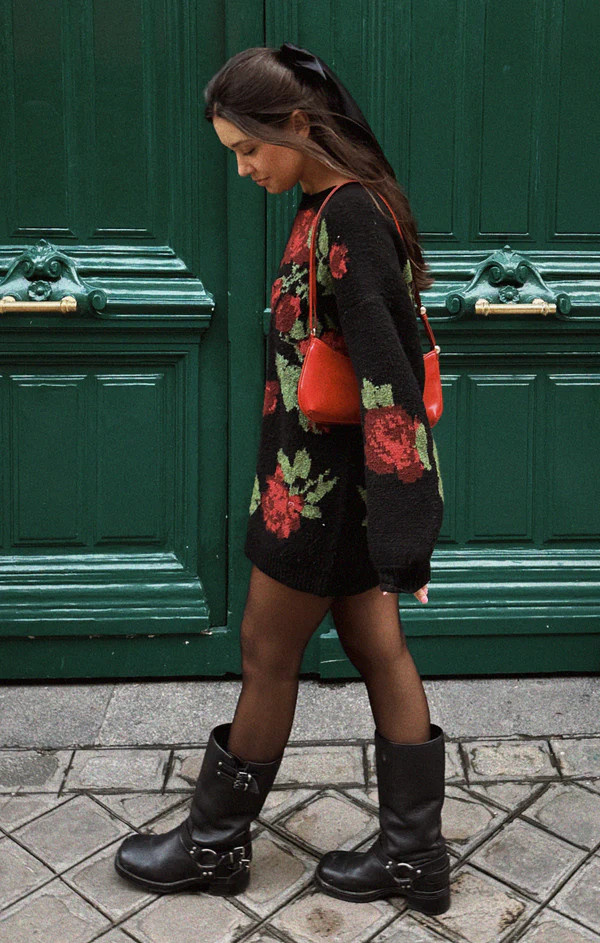 Summit Sweater ~ Send Me Roses Knit | Show Me Your Mumu