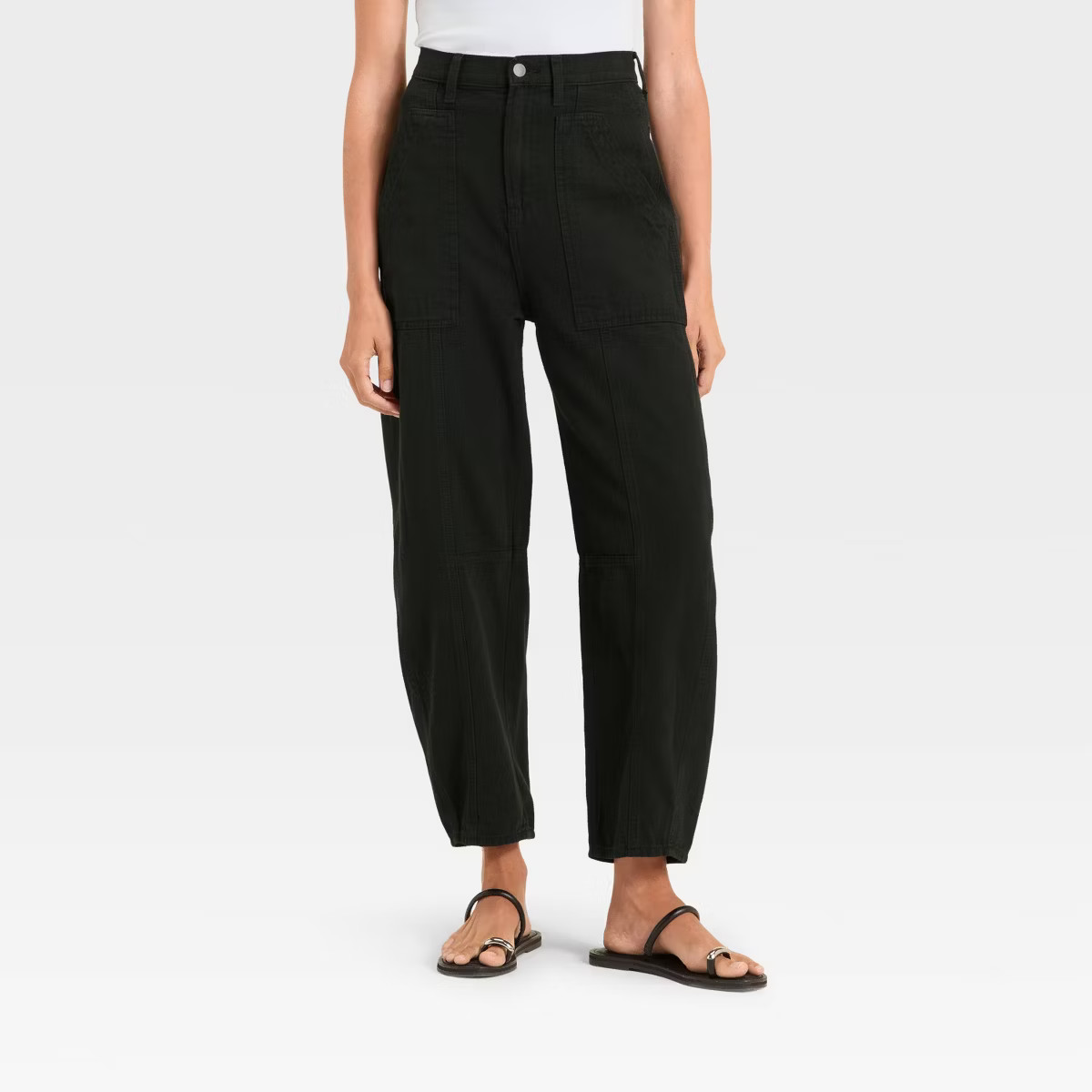 Women's High-Rise Utility Barrel Jeans - Universal Thread™ | Target