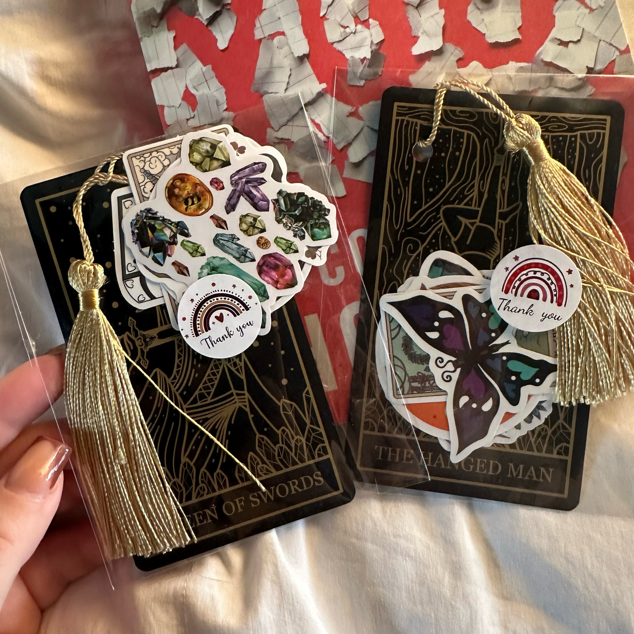 Tarot card book marks 📚🖤

#LTKGiftGuide