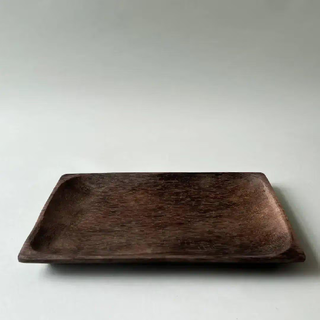 Serving Tray Wooden Rectangular With Handles - Rustic Kitchen Organizer for Breakfast, Snacks & P... | Etsy (US)