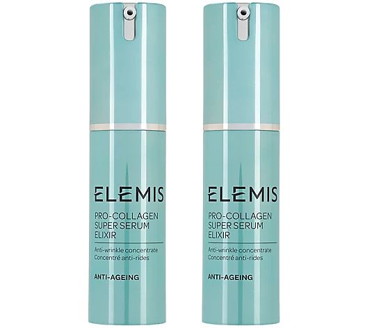 ELEMIS Pro-Collagen Super Serum Elixir 0.5-oz Duo | QVC