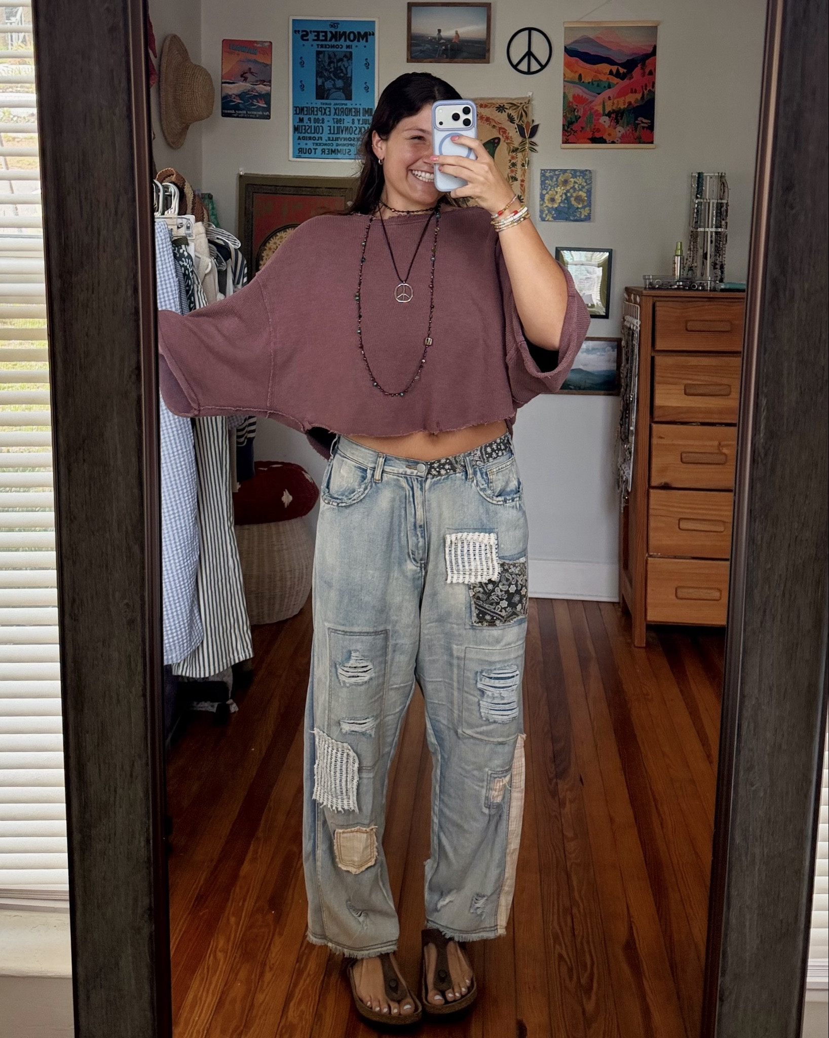 wearing a large in the jeans! use code eleanorhross at three bird nest and code eleanor10 at noonday!

#LTKgrwm #LTKootd