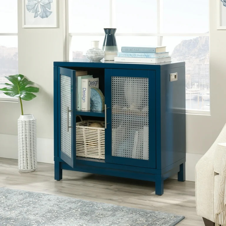 Sauder Vista Key Accent Storage Cabinet, Navy Blue Finish - Walmart.com | Walmart (US)