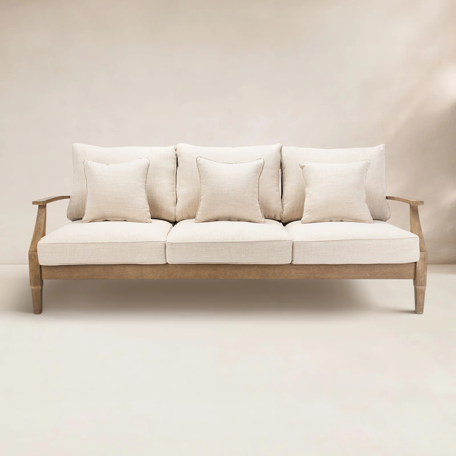 Samya 83'' Wide Outdoor Patio Sofa with Cushions | Birch Lane