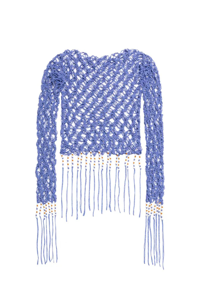 Tory Crochet Shirt | Agua Bendita