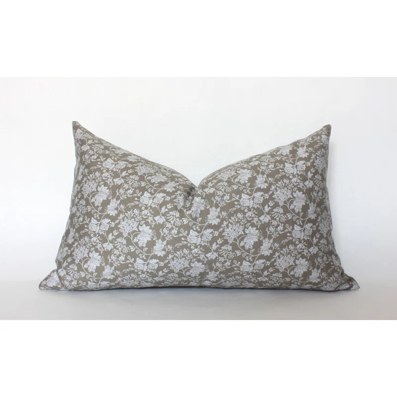 Floral Cotton Pillow Cover | Wayfair North America