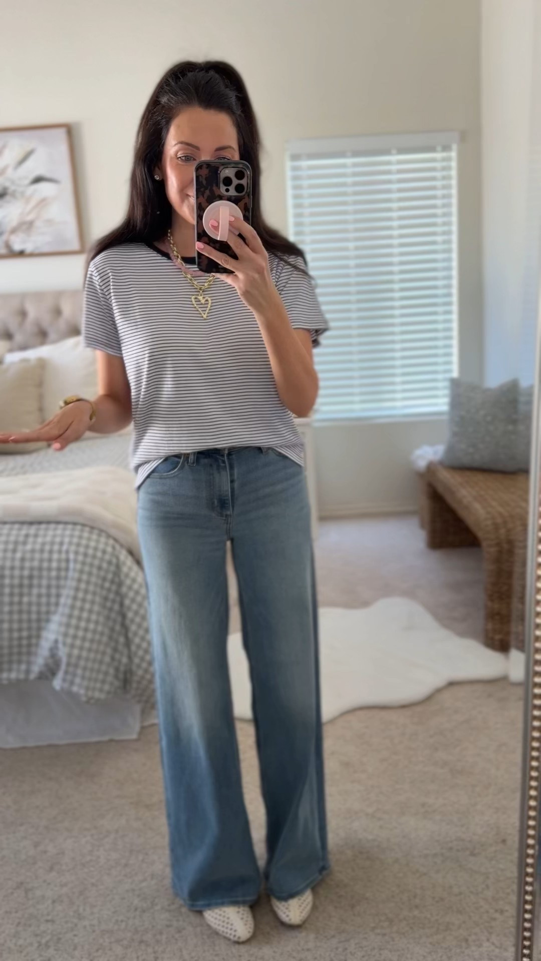 Walmart $9 100% cotton tee in a small
These are great basics! Come in fun colors, neutrals + stripes! Remind me of the vintage tees we love! 
•jeans 4 regular 

#LTKmomlife #LTKSeasonal #LTKootd