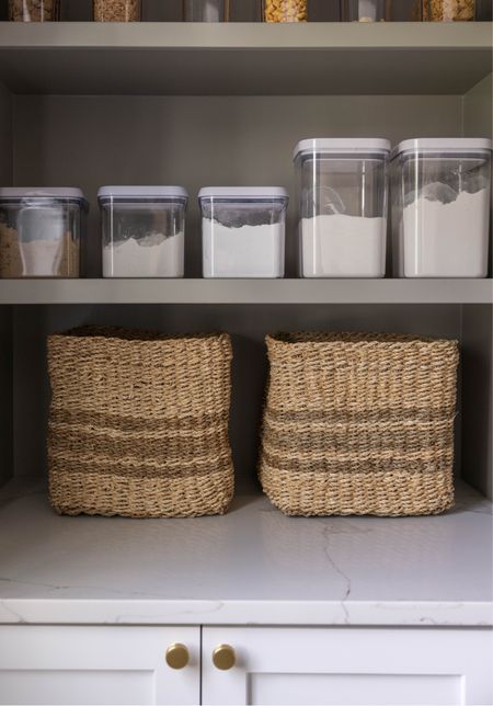 Pantry storage containers and baskets 

#LTKhome #LTKFind #LTKunder50