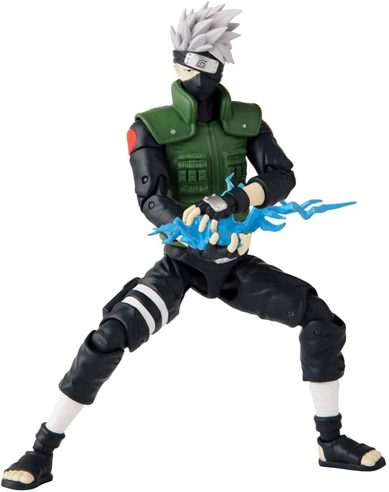 Anime Heroes Naruto Hatake Kakashi Action Figure, Naruto Wave 1 (36903) | Amazon (US)