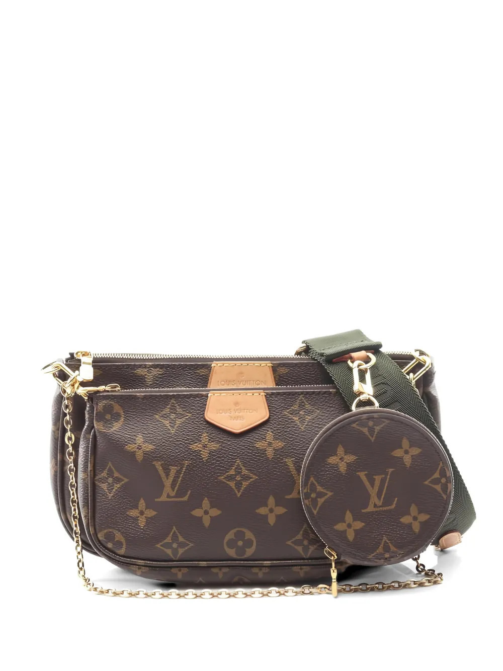 Louis Vuitton Pre-Owned 2020 Monogram cross body bag - Brown | Farfetch Global