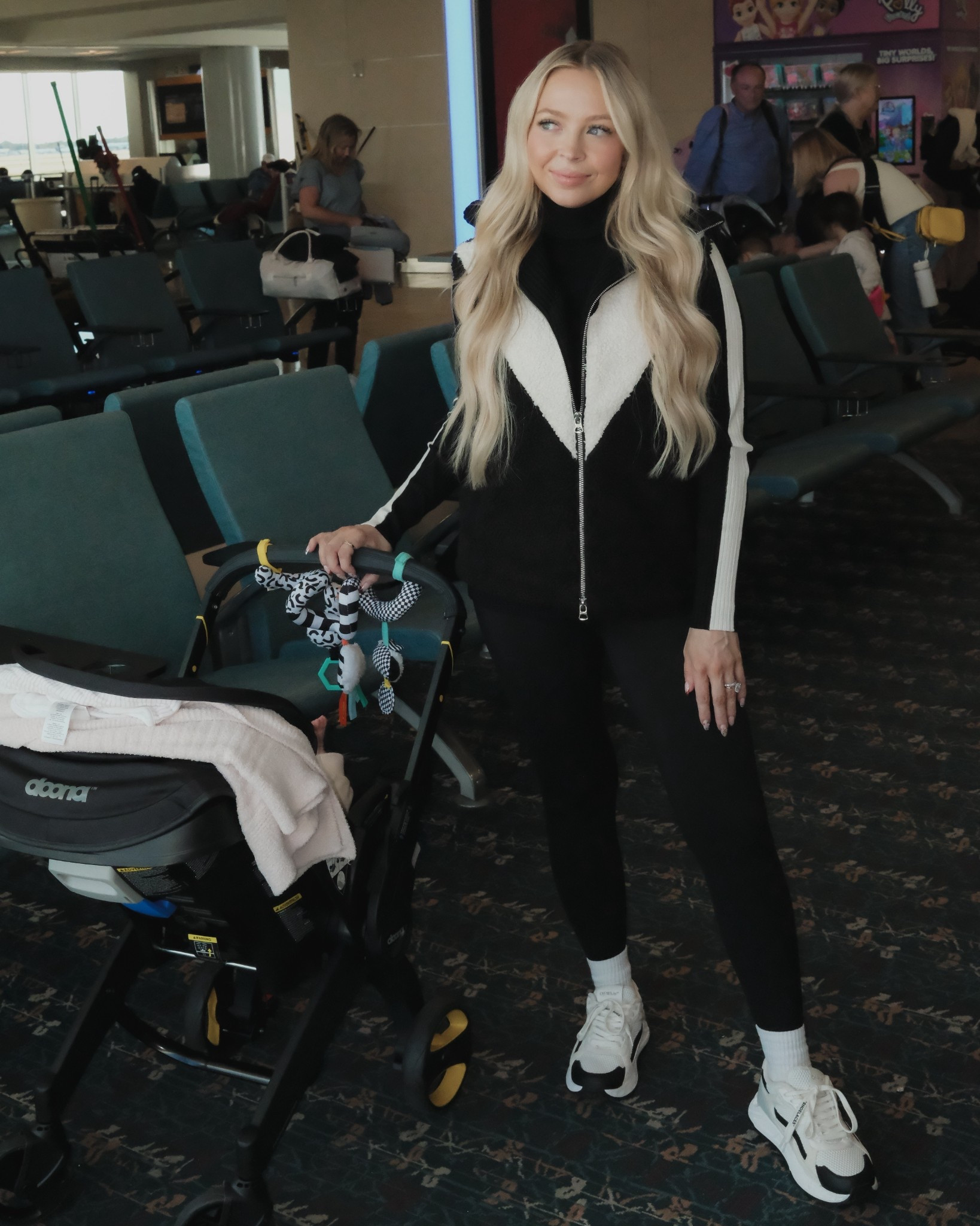 Love this fit because I can take the turtle neck off and still have a cute fit for different climates. Perfect when traveling when there’s temp changes 🥰😂

#LTKTravel