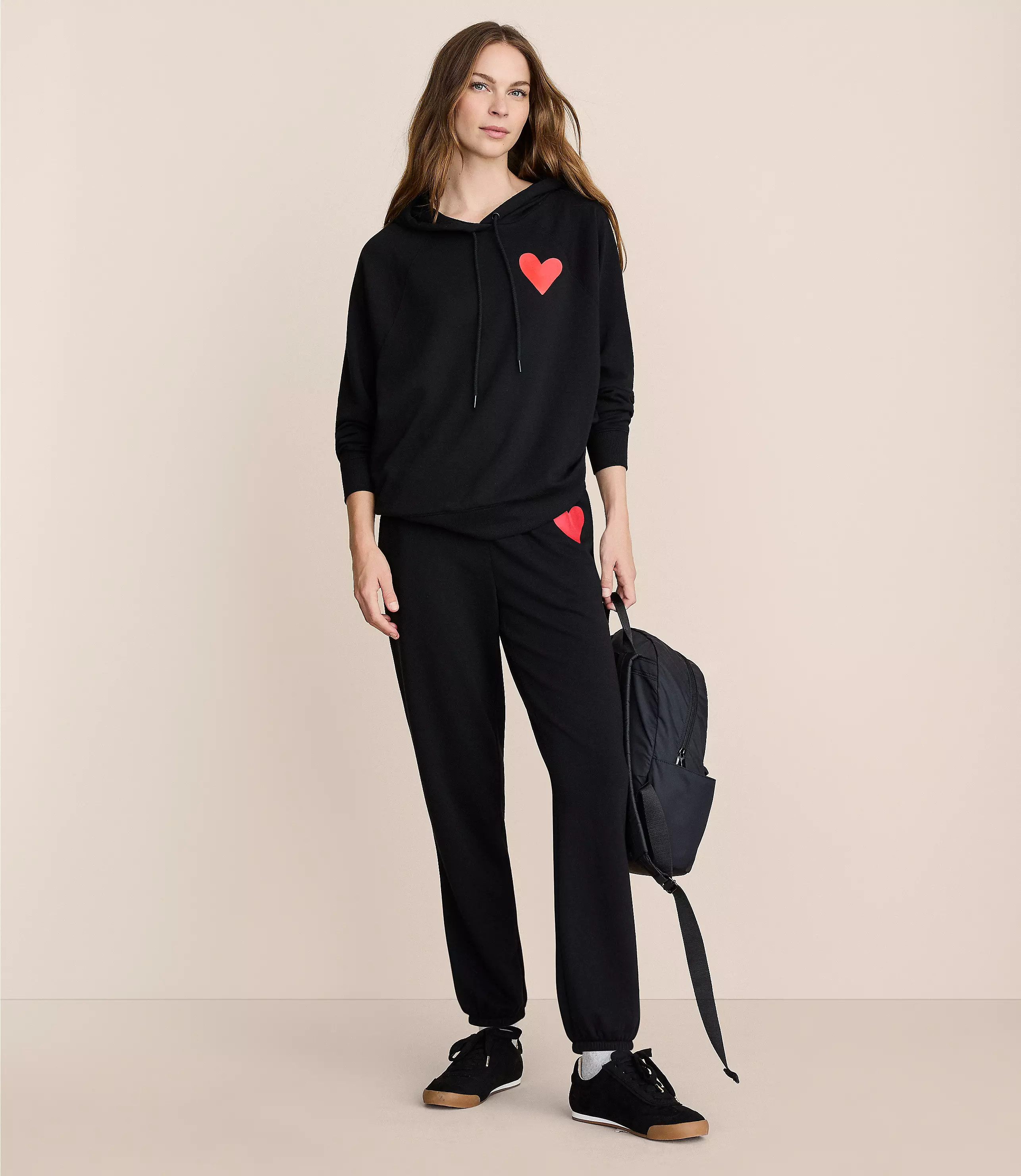 Lou & Grey Heart Cozy Cotton Joggers | LOFT