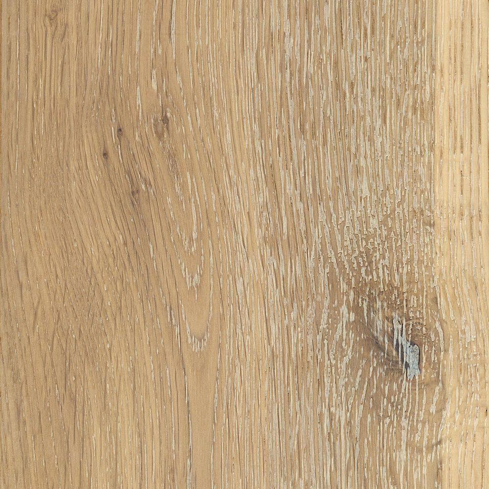 Home Legend Take Home Sample - Wire Brushed Windcrest Oak Hardwood Flooring - 5 in. x 7 in., Beige | The Home Depot