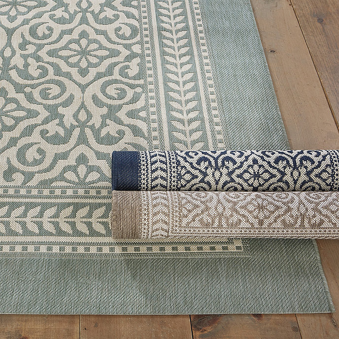 Suzanne Kasler Florette Indoor/Outdoor Rug | Ballard Designs, Inc.
