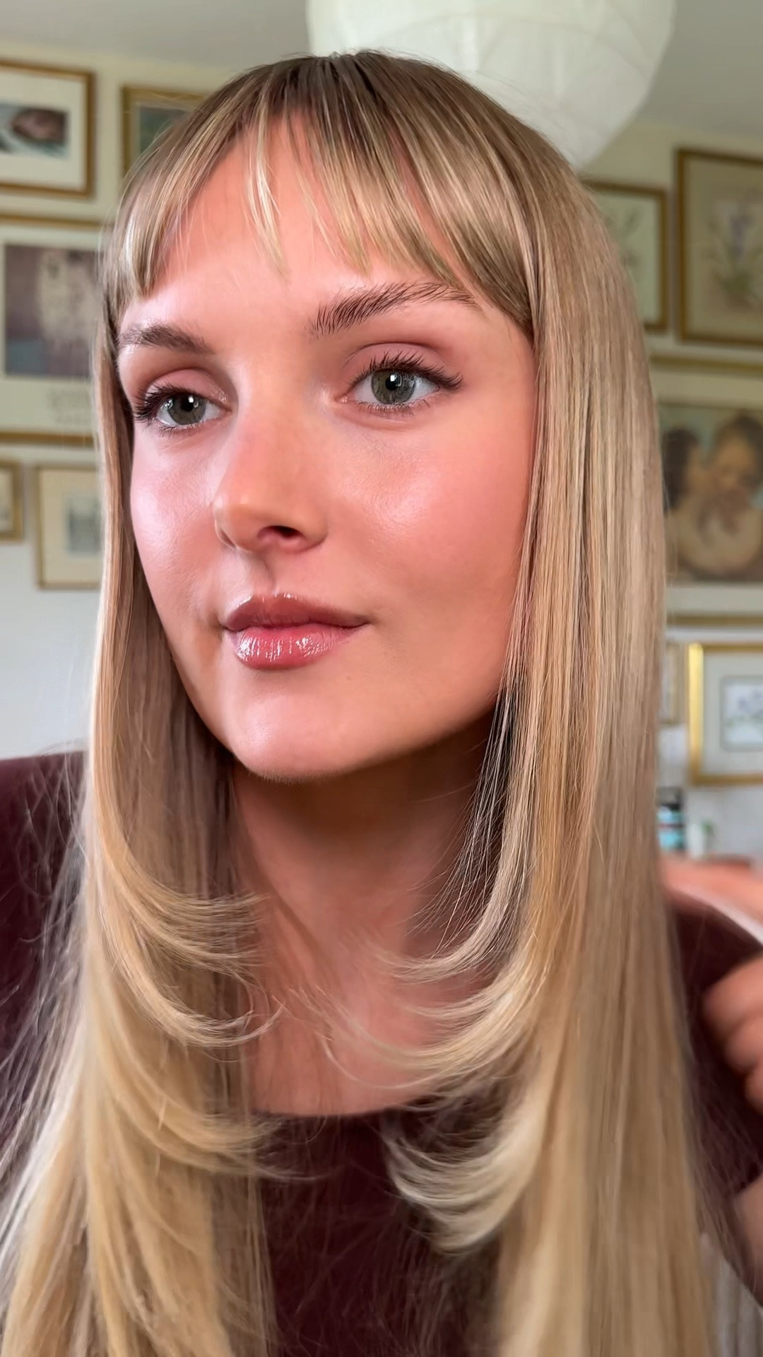 Warm autumn color season makeup