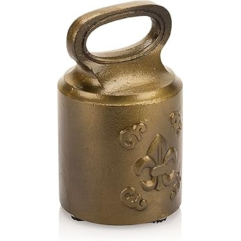 CRAFTSMAN ROAD Cast Iron Decorative Door Stop – Weighted Door Stop Heavy Door Weight – 7lb An... | Amazon (US)