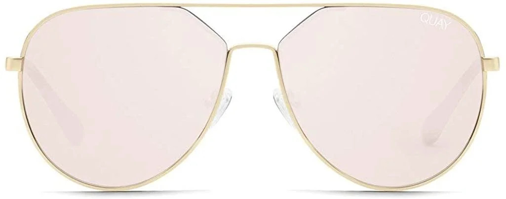 QUAY AUSTRALIA Hold Please Gold/Gold Mirror One Size, Walmart Finds, Walmart Sunglasses, Beach Style | Walmart (US)