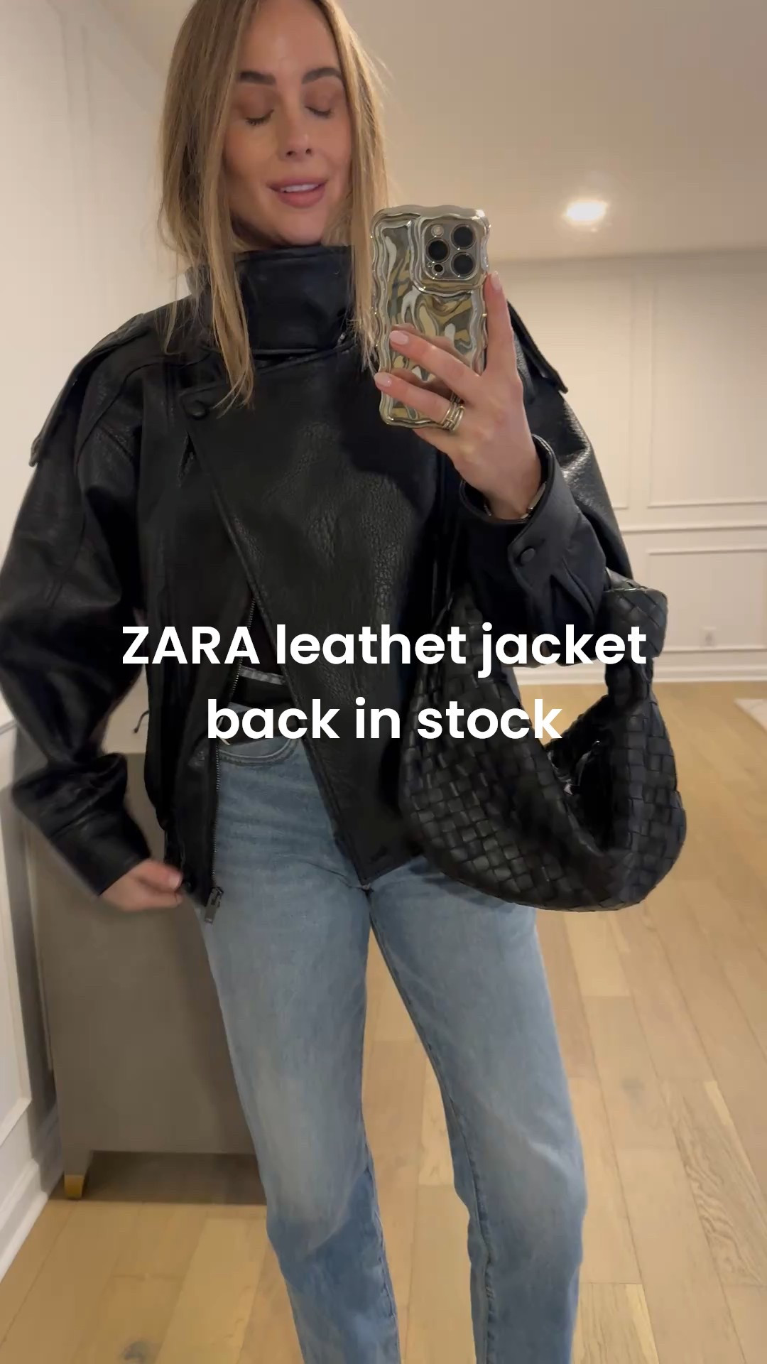 Fashion Jackson, Zara black leather jacket. Wearing a small it runs big 

#LTKOver40 #LTKootd #LTKFindsUnder100