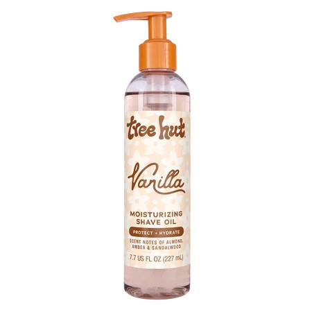 Tree Hut Bare Vanilla Hydrating & Moisturizing Shave Oil, 7.7 fl oz. | Walmart (US)