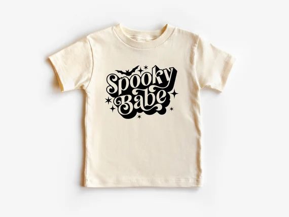 Spooky Babe Toddler Shirt® Halloween Onesie® Fall Baby - Etsy | Etsy (US)