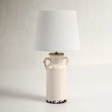 Birch Lane™ Chasity 21" Beige Table Lamp | Birch Lane | Wayfair North America