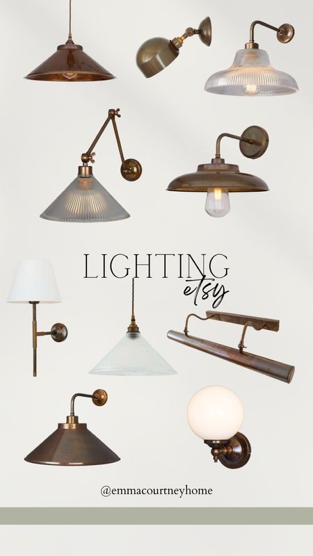 Etsy designer style lighting, pendant, sconce 

#LTKSeasonal #LTKstyletip #LTKhome