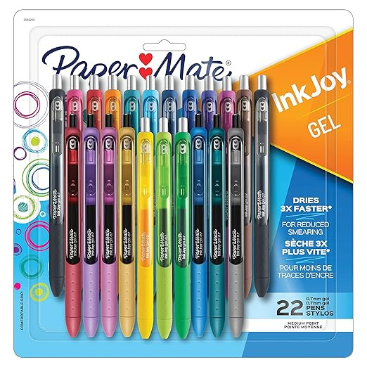 Paper Mate InkJoy Assorted Color Gel Pens | Amazon (US)