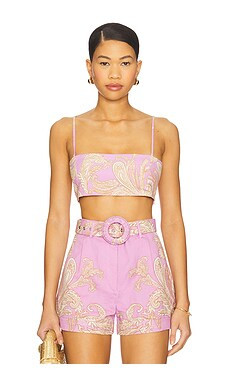 HEMANT AND NANDITA Bralette in Lilac from Revolve.com | Revolve Clothing (Global)
