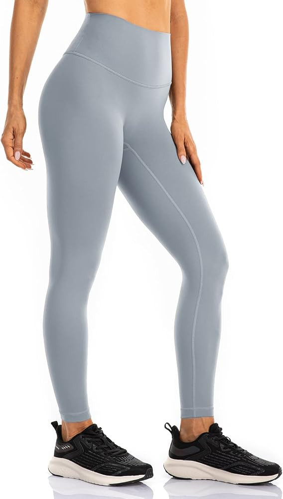 Ukaste Women's Studio Essential High-Rise Yoga Leggings 19" / 24" / 25" - Naked Feeling Workout Acti | Amazon (US)