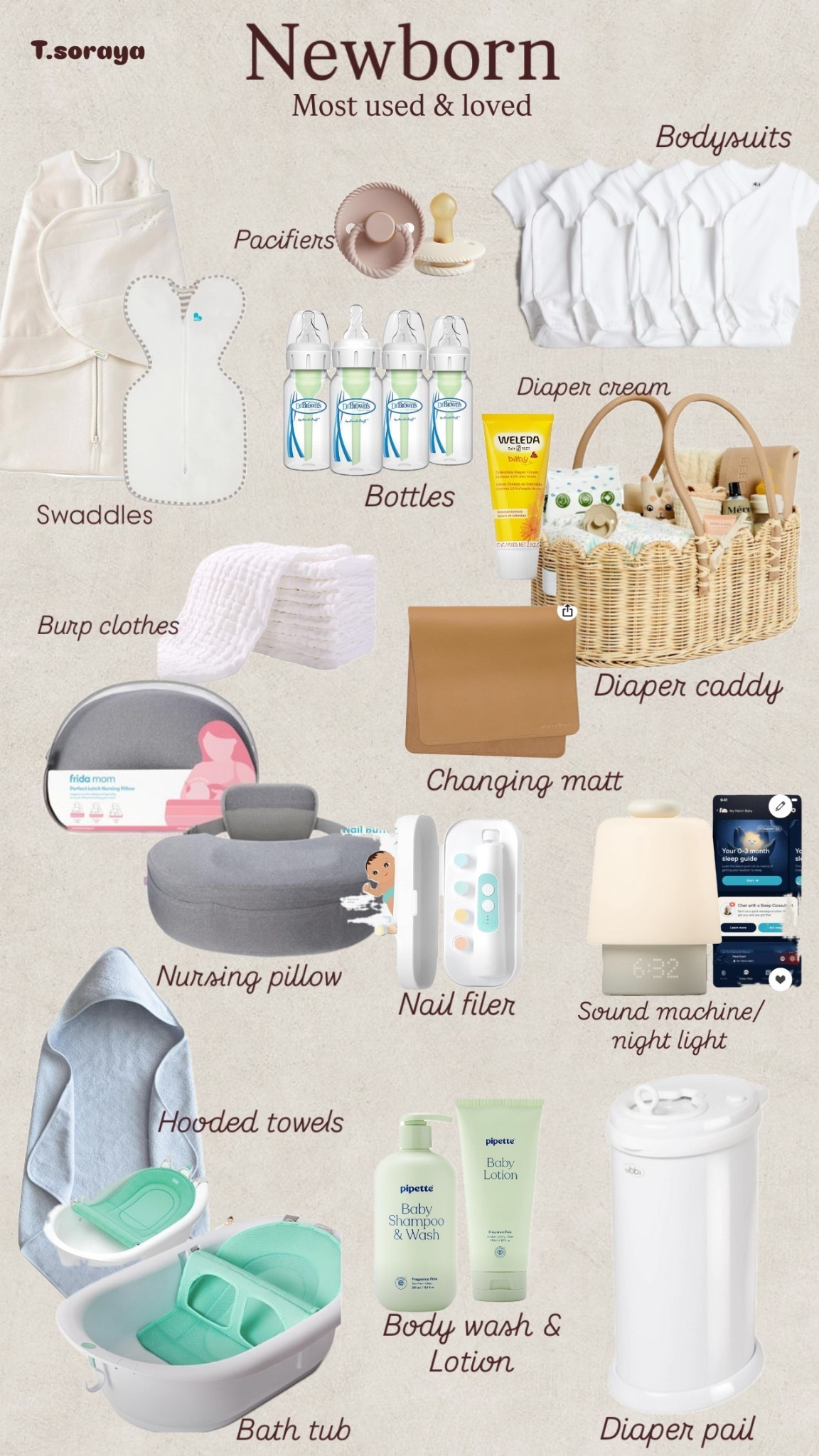 Newborn must haves. Most used and loved! 

#LTKmomlife #LTKFindsUnder100 #LTKBaby