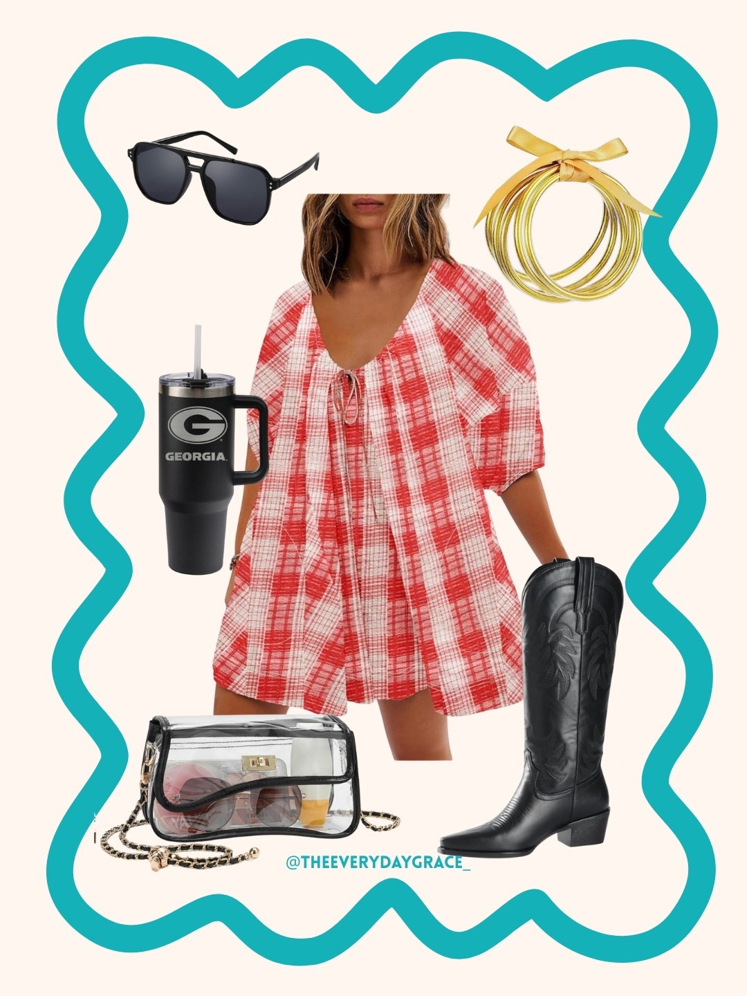 Game day outfit, football outfit, Georgia bulldogs

#LTKFindsUnder50 #LTKFindsUnder100 #LTKStyleTip