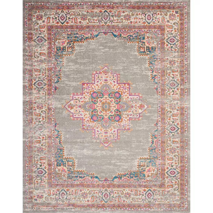 Nourison Passion PSN03 Center Medallion Area Rug | Target