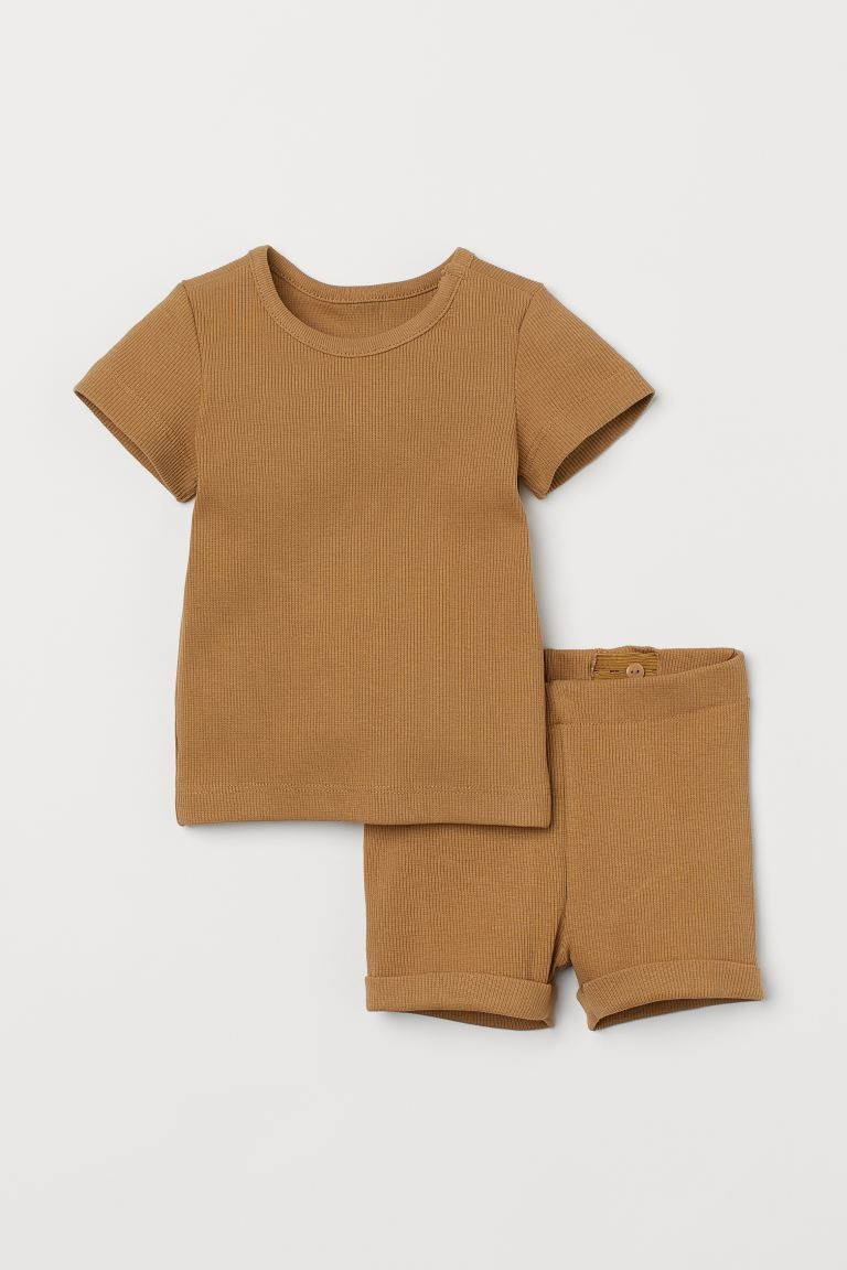 Ribbed Cotton Set | H&M (US + CA)