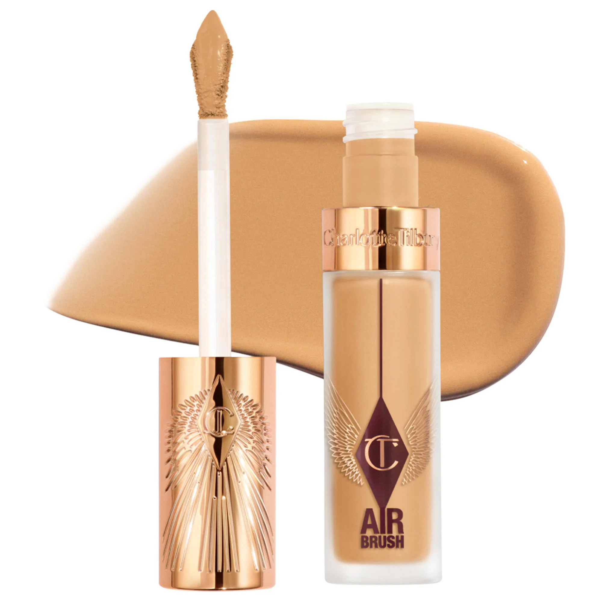 Charlotte Tilbury Airbrush Flawless Crease-Proof Long-Wear Blur Concealer with Hyaluronic Acid 9.5 Tan 0.29 oz/8.3 g | Sephora (CA)