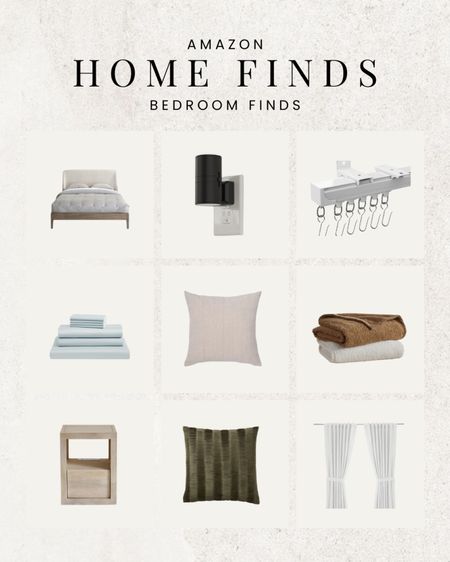 Some of my favorite Amazon Home Finds Bedroom Edition 🫶🏻 bedroom, amazon finds, pillows, throws, decor, spring, curtains, nightstand, bed, blankets, throws, apartment decor, interior design, bedroom essentials, new apartment, cozy interior

#LTKSeasonal #LTKsalealert #LTKhome