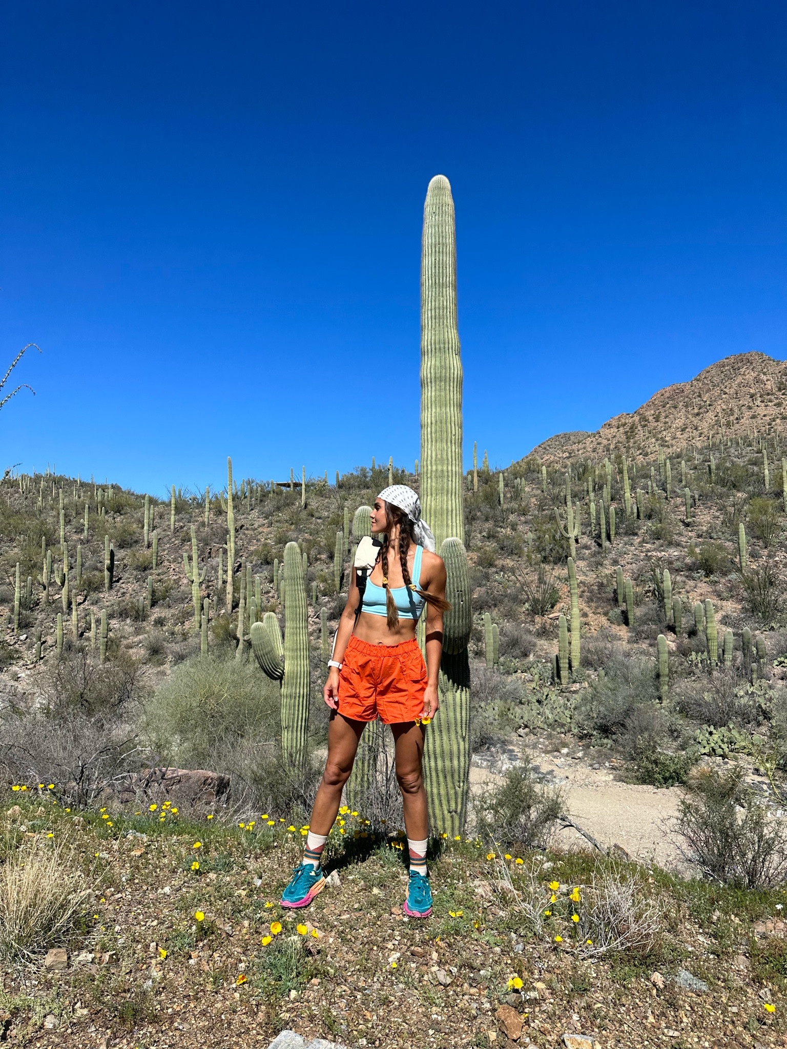 Hiking gal. Everything linked below #fpmovement