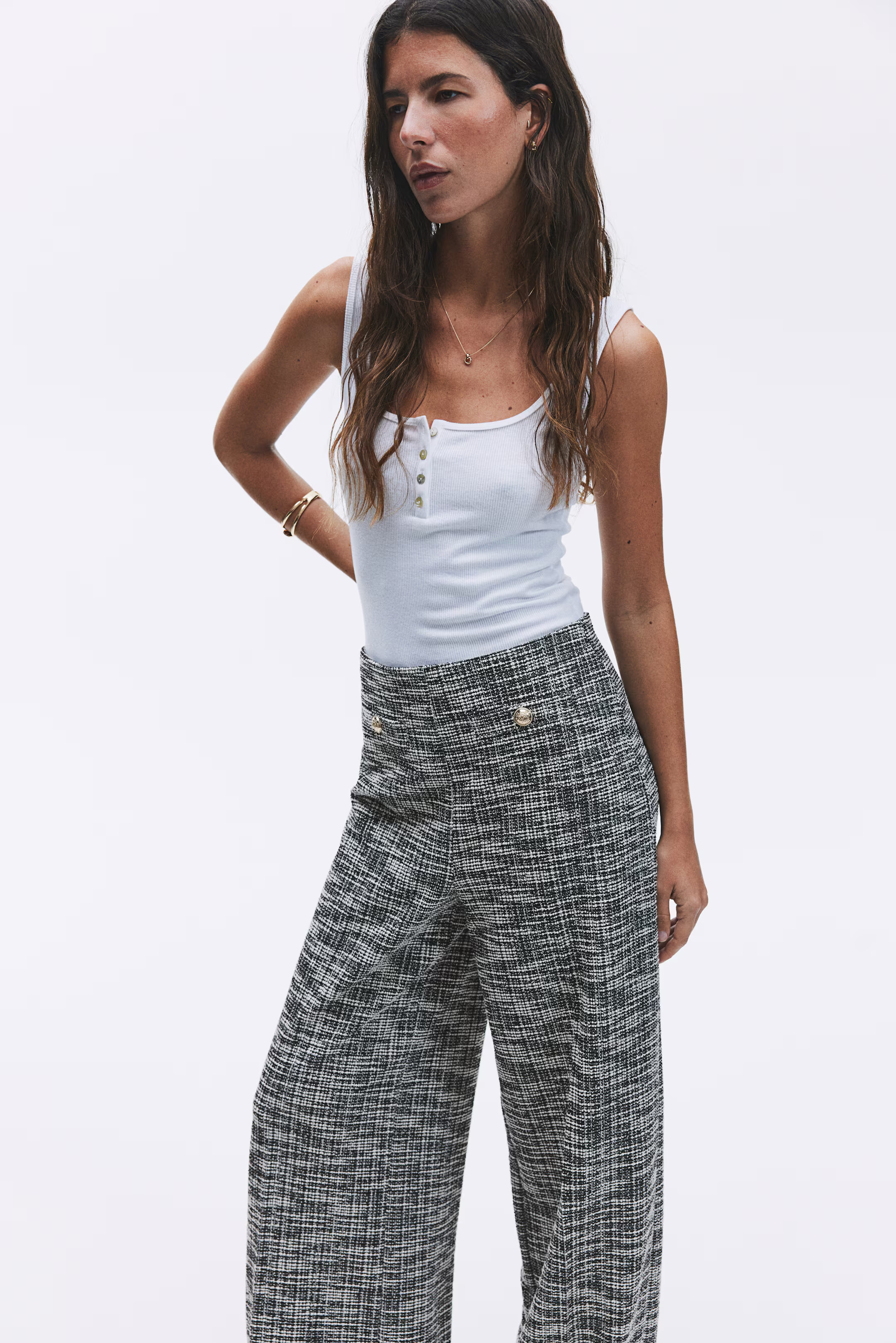 Straight trousers | H&M (UK, MY, IN, SG, PH, TW, HK)