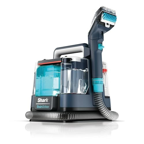 Shark PX200 StainStriker Portable Carpet & Upholstery Cleaner, Spot, Stain, & Odor Eliminator, Perfect for Pets, Carpet, Area Rugs, Couches, Upholstery, Cars & More, Navy (Renewed) | Amazon (US)