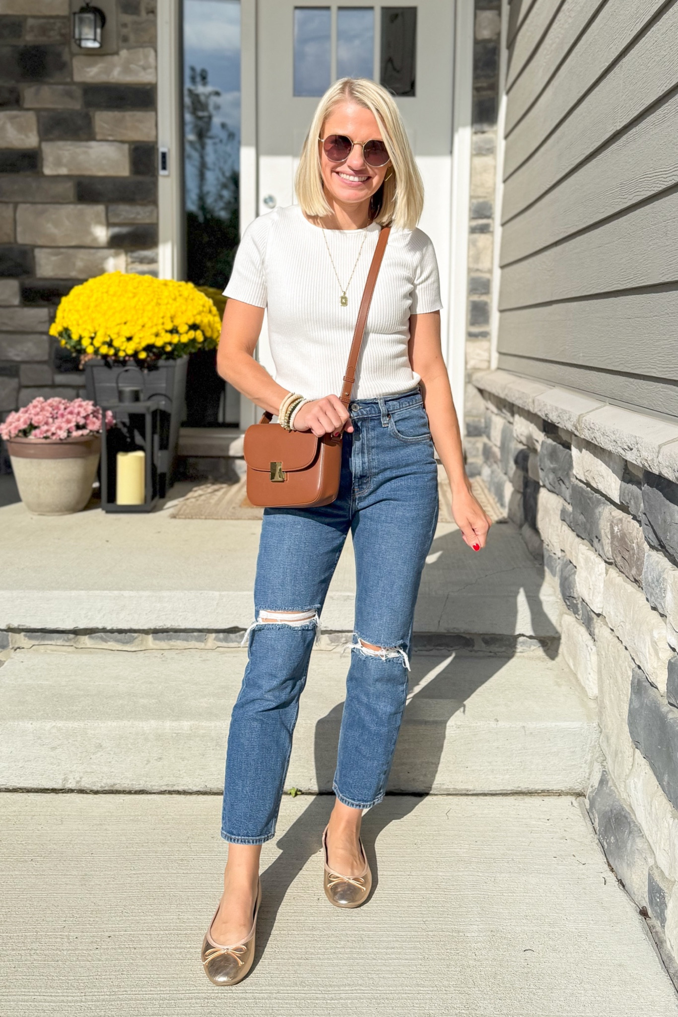 What I wore this week! 
Top- small
Jeans- 26/short

#LTKStyleTip #LTKSeasonal #LTKFindsUnder100