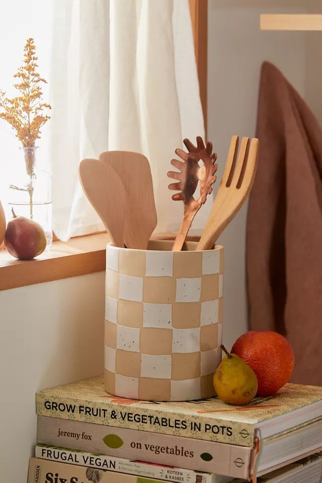 Check Utensil Holder | Urban Outfitters (US and RoW)