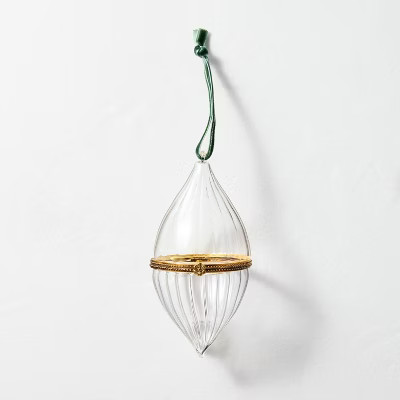 Hinged Glass Christmas Tree Ornament - Hearth & Hand™ with Magnolia | Target